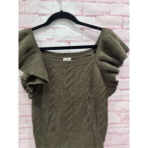 A new day women blouse olive size xs